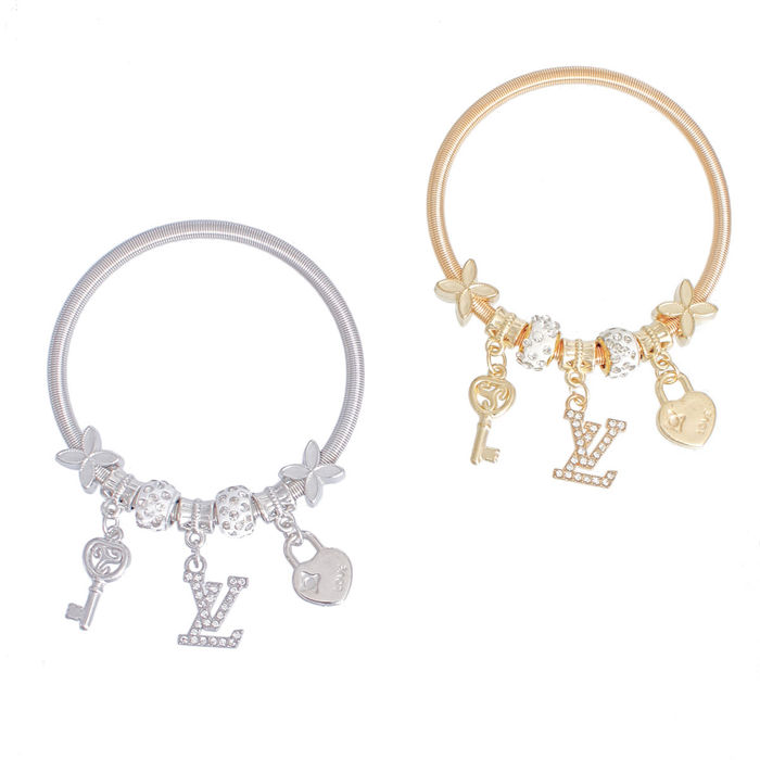 Louis Vuitton® LV Slim Bracelet Grey. Size 19 | Louis vuitton bracelet,  Womens fashion accessories, Men's fashion jewelry